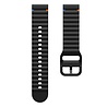Strap-it® Strap-it OnePlus Watch 3 Wave Silikonarmband (Schwarz) Strap-it® Strap-it OnePlus Watch 3 Wave Silikonarmband (Schwarz)