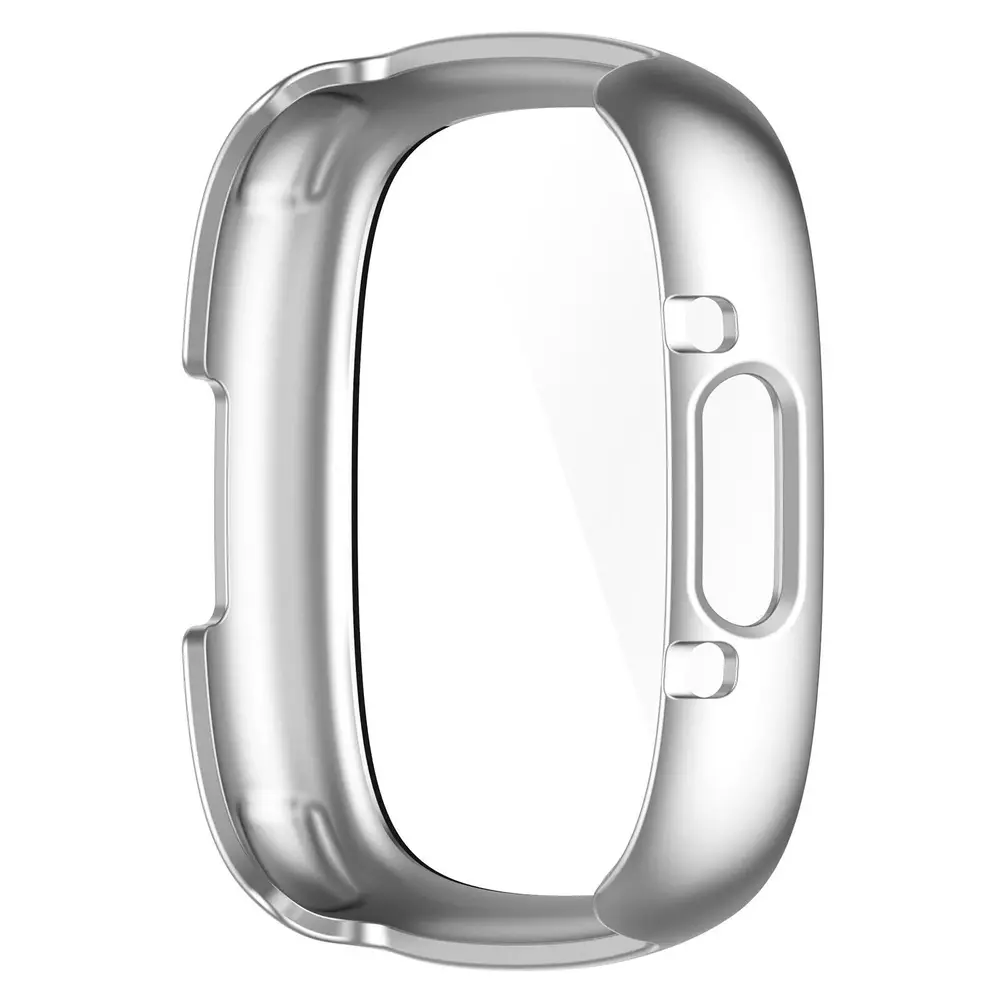 Strap-it® Strap-it Fitbit Versa 4 / Sense 2 Hartschale mit Glas (Silber) Strap-it® Strap-it Fitbit Versa 4 / Sense 2 Hartschale mit Glas (Silber)