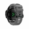 Strap-it® Strap-it Garmin Tactix 7 Silikonarmband (Grau) Strap-it® Strap-it Garmin Tactix 7 Silikonarmband (Grau)