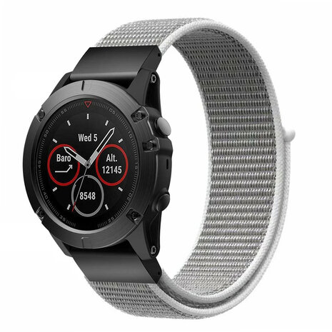Strap-it® Strap-it Garmin Tactix 7 Nylon Armband (Muschel)