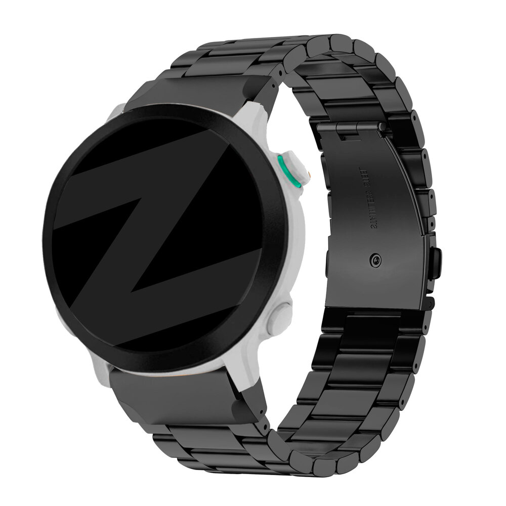 Bandz Bandz Garmin Tactix 7 Stahlarmband 'Classic' (Schwarz)