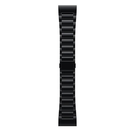 Strap-it® Strap-it Garmin Tactix 7 Pro magnetischese Titan Band (Schwarz)