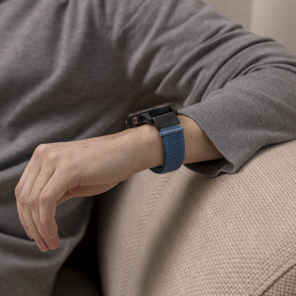 Strap-it® Strap-it Garmin Tactix 8 - 51mm Nylon Armband (Hellblau) Strap-it® Strap-it Garmin Tactix 8 - 51mm Nylon Armband (Hellblau)