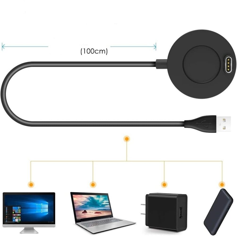 Strap-it® Strap-it Garmin Vivoactive 3 Ladekabel Strap-it® Strap-it Garmin Vivoactive 3 Ladekabel