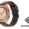 Strap-it® Strap-it Samsung Galaxy Watch 42mm Armband Leder (Dunkelbraun) Strap-it® Strap-it Samsung Galaxy Watch 42mm Armband Leder (Dunkelbraun)