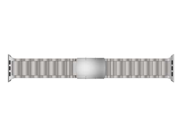 Strap-it® Strap-It Apple Watch Ultra Titanarmband (Silber) Strap-it® Strap-It Apple Watch Ultra Titanarmband (Silber)