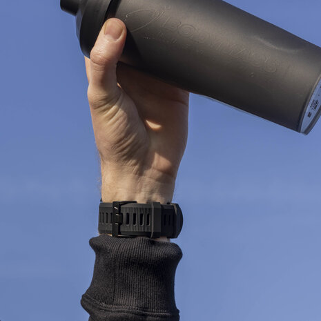 Strap-it® Strap-it Garmin Quatix 3 / 6x / 7x Solar Silikonarmband (Schwarz) Strap-it® Strap-it Garmin Quatix 3 / 6x / 7x Solar Silikonarmband (Schwarz)