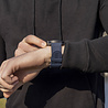 Strap-it® Strap-it Garmin Fenix 5x/6x glänzendes Silikonarmband (Dunkelblau) Strap-it® Strap-it Garmin Fenix 5x/6x glänzendes Silikonarmband (Dunkelblau)