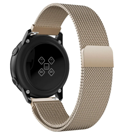 Strap-it® Strap-it Huawei Watch GT 2 Milanese Armband (Champagner)