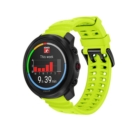 Strap-it® Strap-it Polar Grit X Silikon-Grain-Armband (Lime)