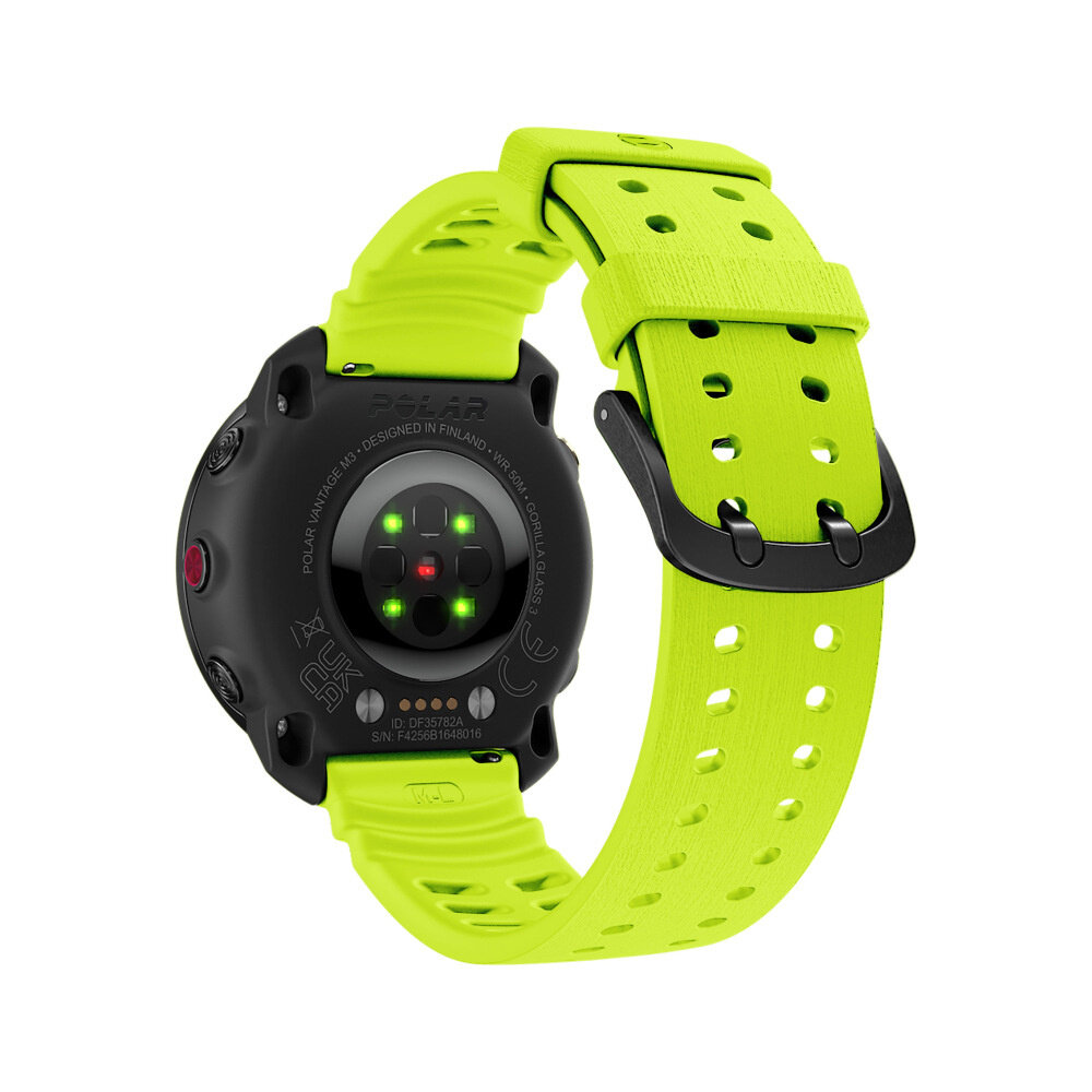 Strap-it® Strap-it Polar Grit X Silikon-Grain-Armband (Lime)