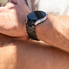 Strap-it® Strap-it Samsung Galaxy Watch 42mm Titanarmband (Schwarz) Strap-it® Strap-it Samsung Galaxy Watch 42mm Titanarmband (Schwarz)