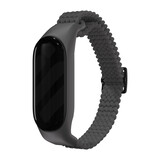 Strap-it® Xiaomi Mi Band 5 geflochtenes Armband (Dunkelgrau) Strap-it® Xiaomi Mi Band 5 geflochtenes Armband (Dunkelgrau)