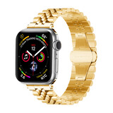 Strap-it® Apple Watch Jubilee Stahlband (Gold) Strap-it® Apple Watch Jubilee Stahlband (Gold)