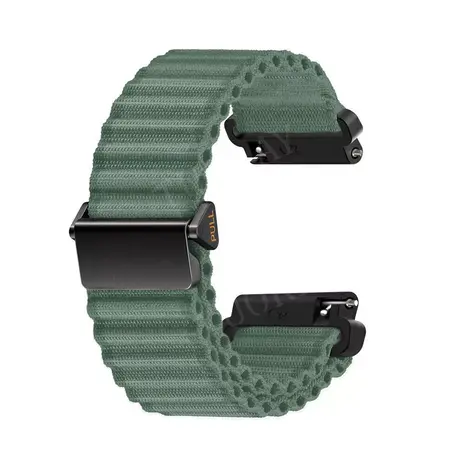 Strap-it® Strap-it Fossil Gen 5 Outdoor Nylon Armband (Grün) Strap-it® Strap-it Fossil Gen 5 Outdoor Nylon Armband (Grün)
