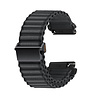 Strap-it® Strap-it Samsung Galaxy Watch 42mm Outdoor Nylon Armband (Schwarz)