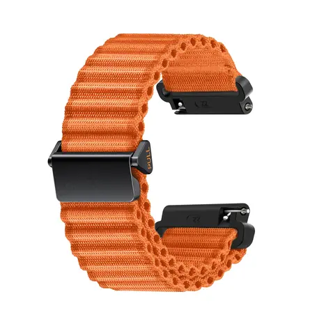 Strap-it® Strap-it Samsung Galaxy Watch 3 - 41mm Outdoor Nylon Armband (Orange)