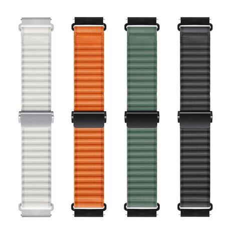 Strap-it® Strap-it Samsung Galaxy Watch 5 - 44mm Outdoor Nylon Armband (Schwarz) Strap-it® Strap-it Samsung Galaxy Watch 5 - 44mm Outdoor Nylon Armband (Schwarz)