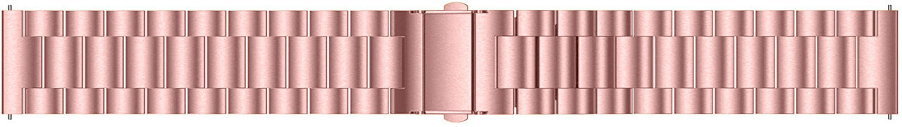 Strap-it® Strap-it Samsung Galaxy Watch 4 - 40mm Stahlband (Rosa) Strap-it® Strap-it Samsung Galaxy Watch 4 - 40mm Stahlband (Rosa)