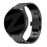 Bandz Bandz Oppo Watch X2 Stahlarmband 'Dragon' (Schwarz)
