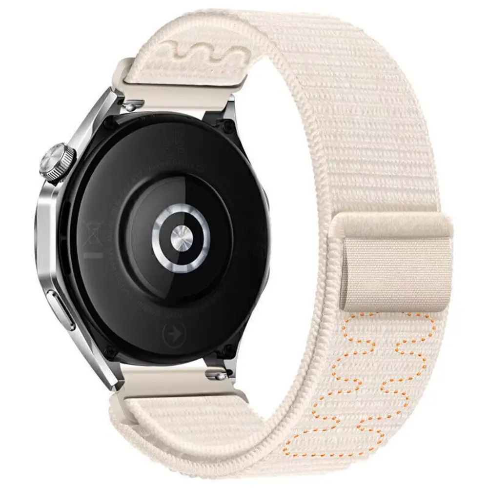 Strap-it® Strap-it Withings ScanWatch Nova Nylon Armband (Polarstern)