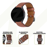 Bandz Bandz OnePlus Watch 3 Lederarmband 'Deluxe' (Braun) Bandz Bandz OnePlus Watch 3 Lederarmband 'Deluxe' (Braun)