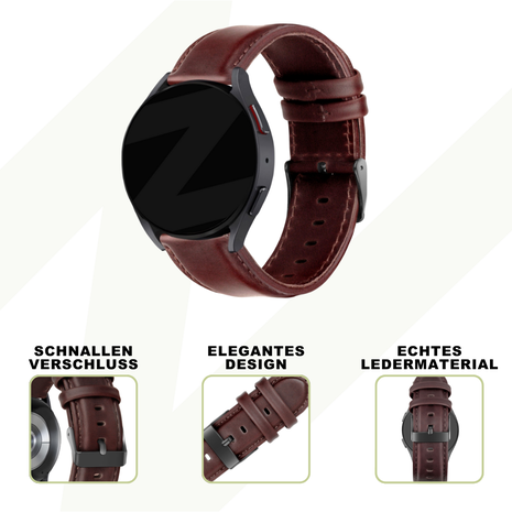 Bandz Bandz Polar Vantage M3 Lederarmband 'Classic' (Dunkelbraun) Bandz Bandz Polar Vantage M3 Lederarmband 'Classic' (Dunkelbraun)
