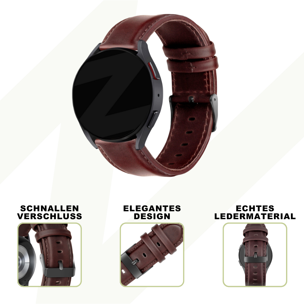 Bandz Bandz Polar Grit X Klassisches Lederarmband (Dunkelbraun) Bandz Bandz Polar Grit X Klassisches Lederarmband (Dunkelbraun)