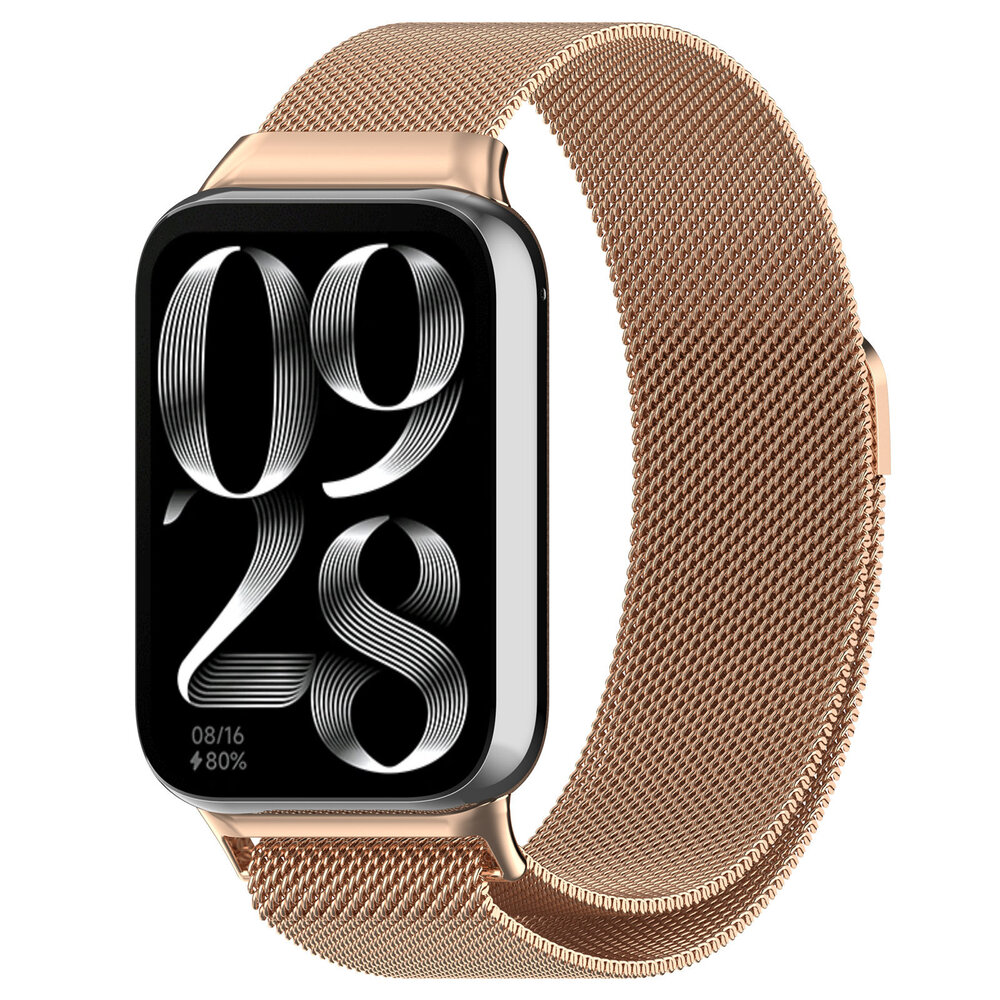 Strap-it® Strap-it Redmi Watch 5 Milanese Armband (Rosé Gold)