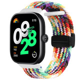 Strap-it® Redmi Watch 5 Gewebtes Band mit D-Schnalle (Regenbogen) Strap-it® Redmi Watch 5 Gewebtes Band mit D-Schnalle (Regenbogen)