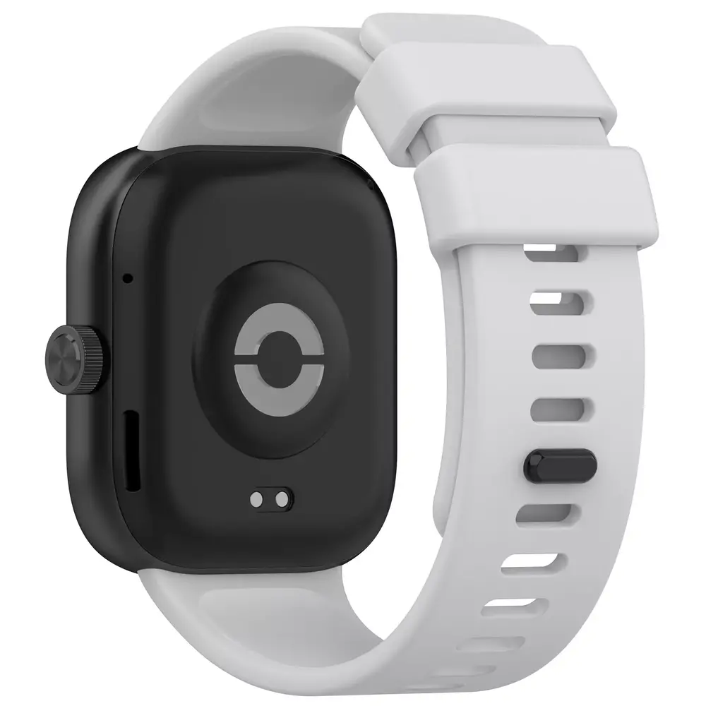 Strap-it® Strap-it Redmi Watch 5 Silikonarmband (Hellgrau)