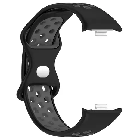 Strap-it® Strap-it Redmi Watch 5 Sportarmband (Schwarz/Grau) Strap-it® Strap-it Redmi Watch 5 Sportarmband (Schwarz/Grau)