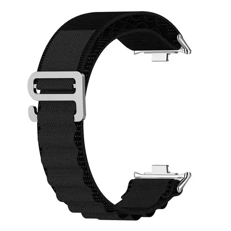 Strap-it® Strap-it Redmi Watch 5 Alpine Nylon Armband (Schwarz) Strap-it® Strap-it Redmi Watch 5 Alpine Nylon Armband (Schwarz)