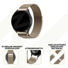 Bandz Bandz Amazfit Bip 3 (Pro) Milanaise Loop Armband (Sekt) Bandz Bandz Amazfit Bip 3 (Pro) Milanaise Loop Armband (Sekt)