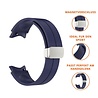 Strap-it® Strap-it Samsung Galaxy Watch 4 44mm magnetisch D-Buckle Armband (Dunkelblau) Strap-it® Strap-it Samsung Galaxy Watch 4 44mm magnetisch D-Buckle Armband (Dunkelblau)