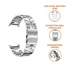 Strap-it® Strap-it Samsung Galaxy Watch FE Stahl 'Iron' Armband (Silber) Strap-it® Strap-it Samsung Galaxy Watch FE Stahl 'Iron' Armband (Silber)