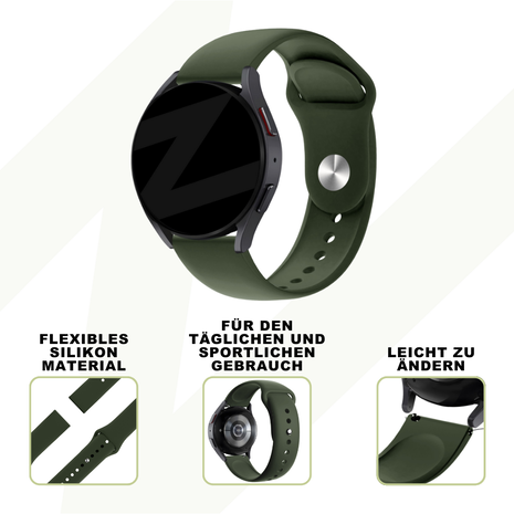 Bandz Bandz Polar Grit X2 Pro Sportarmband 'Deluxe' (Olivgrün) Bandz Bandz Polar Grit X2 Pro Sportarmband 'Deluxe' (Olivgrün)