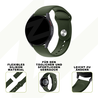 Bandz Bandz Amazfit Bip 5 Sportarmband 'Deluxe' (Olivgrün) Bandz Bandz Amazfit Bip 5 Sportarmband 'Deluxe' (Olivgrün)