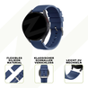 Bandz Bandz Coros Apex 46mm Silikonarmband 'Deluxe' (Dunkelblau) Bandz Bandz Coros Apex 46mm Silikonarmband 'Deluxe' (Dunkelblau)