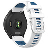 Strap-it® Strap-it Garmin Vivoactive 6 Sport Schnallenarmband (Weiß/Blau) Strap-it® Strap-it Garmin Vivoactive 6 Sport Schnallenarmband (Weiß/Blau)