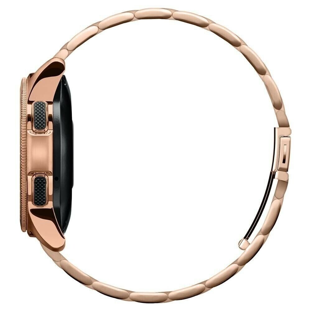 Spigen Spigen Modern Fit Galaxy Watch 42mm Armband RVS (Rosé Gold)