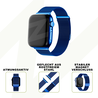 Bandz Bandz Apple Watch Milanese Loop Armband (Blau) Bandz Bandz Apple Watch Milanese Loop Armband (Blau)