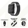 Bandz Bandz Apple Watch Milanese Loop Armband (Schwarz) Bandz Bandz Apple Watch Milanese Loop Armband (Schwarz)