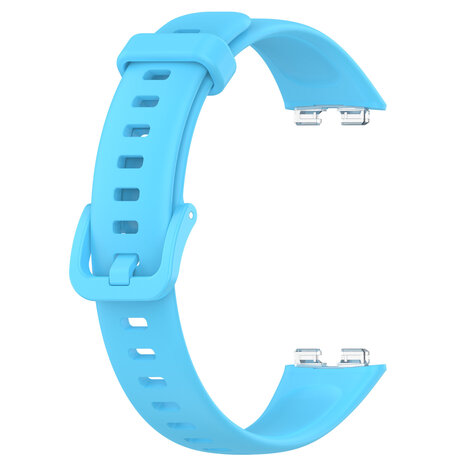 Strap-it® Strap-it Huawei Band 9 Classic Silikonarmband (Hellblau) Strap-it® Strap-it Huawei Band 9 Classic Silikonarmband (Hellblau)