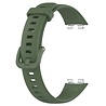 Strap-it® Strap-it Huawei Band 10 Classic Silikonarmband (Dunkelgrün) Strap-it® Strap-it Huawei Band 10 Classic Silikonarmband (Dunkelgrün)