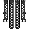 Strap-it® Strap-it Huawei Band 10 Silikon-Air-Armband (Schwarz) Strap-it® Strap-it Huawei Band 10 Silikon-Air-Armband (Schwarz)