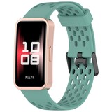 Strap-it® Huawei Band 10 Silikon-Air-Armband (Kieferngrün) Strap-it® Huawei Band 10 Silikon-Air-Armband (Kieferngrün)