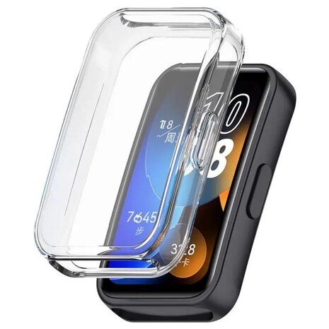 Strap-it® Strap-it Huawei Band 8 / 9 / 10 TPU Hülle (Transparent)