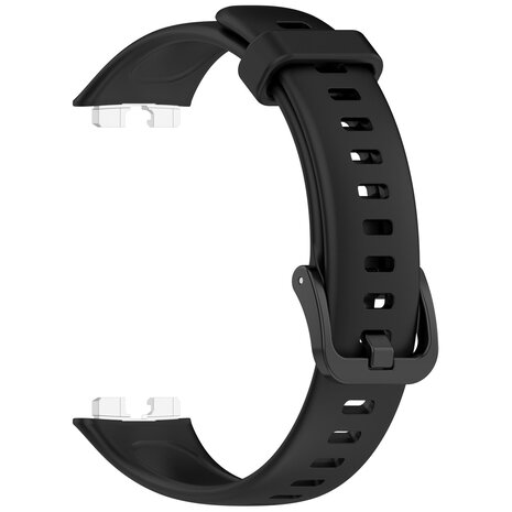 Strap-it® Strap-it Huawei Band 8 Classic Silikonarmband (Schwarz) Strap-it® Strap-it Huawei Band 8 Classic Silikonarmband (Schwarz)