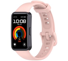 Strap-it® Huawei Band 8 Classic Silikonarmband (Rosa) Strap-it® Huawei Band 8 Classic Silikonarmband (Rosa)